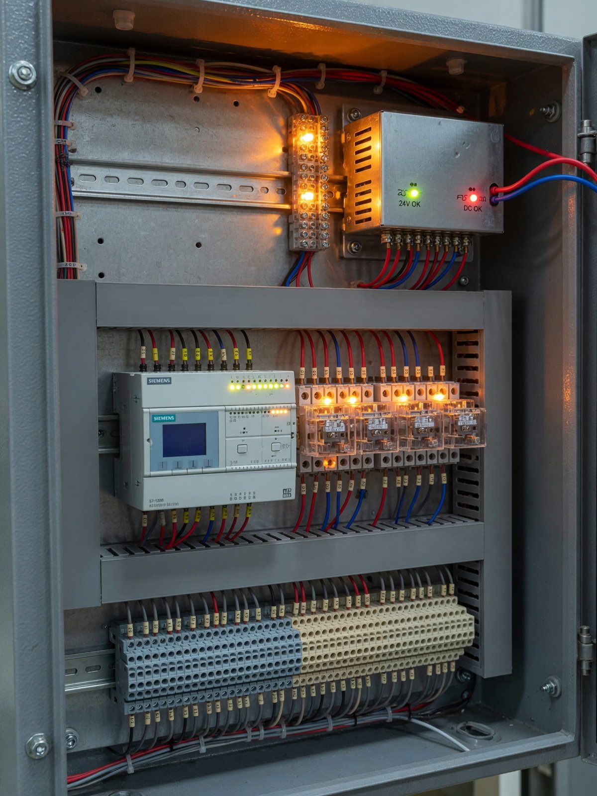 اتوماسیون صنعتی با PLC زیمنس S7-1200 در TIA Portal